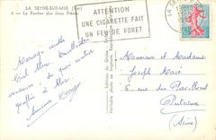 CPM La Seynes sur mer (Var) Le Rocher des deux Freres