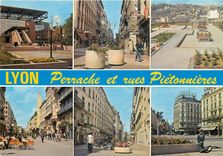 CPM Lyon (Rhone) Perrache et les rues pietonnieres