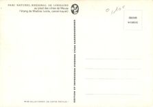 CPM Parc Naturel Regional de Lorraine au pied des cotes de Meuse l'etang de Madine (Voile canoe Kaya