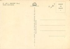 CPM Belfort (Terr de Belfort) Square Jean Jaures