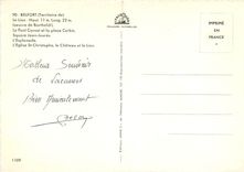 CPM Belfort (Terr de Belfort) Le Lion Haut 11 m long 22 m (Oeuvre de Bartholdi)