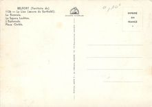 CPM Belfort (Terr de Belfort) Le Lion (oeuvre de Bartholdi) La Rosaire