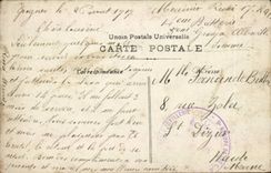 Asnieres CPA 1910 Innondations Which occurred of Gresillons