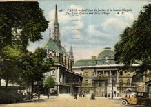 Gerichte Paris-CPA und Sainte die Wolbung