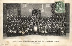 Paris CPA Institution 92 rue de Vaugirard Saint Nicolas the 14th harmony Music
