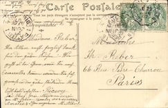 Paris Passy CPA Rue de la pompe et avenue Jules Janin