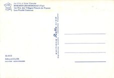 CPM La Cote d'Azur Varoise Bormes les Mimosas (Var) 2er Prix des villages Fleuris de France Lou Poul