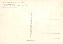 CPM Tours (I et L) Les Merveilles de la Val de Loire Le vieux Tours Maisons du XVe s rue de la Rotis