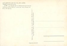 CPM Tours (I et L) Les Merveilles de la Val de Loire la Facade de la cathedrale Saint Gatien (XIIIe 