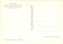 CPM Tours (I et L) En Touraine Vieille rue bordee de maison des XVe et XVIe s