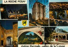 CPM La Roche Posay (Vienne)  Station thermale de la peau Le Casino la Tour Carree Vallee de la Creus