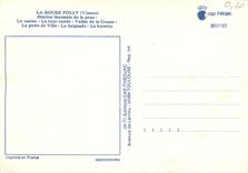 CPM La Roche Posay (Vienne)  Station thermale de la peau Le Casino la Tour Carree Vallee de la Creus