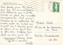 CPM La Roche Posay (Vienne) Confluent de la Creuse et de la Gartempe