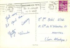CPM Chambre d'Amour Plage Anglet Biarritz 