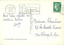 CPM Vic sur Cere Cascade de la Conche 