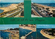 CPM Arcachon Gironde Les Plages 