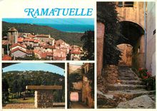 CPM Ramatuelle Var Vieux village des Maures 