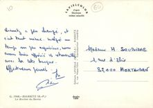 CPM Biarritz BP Le Rocher du Basta 