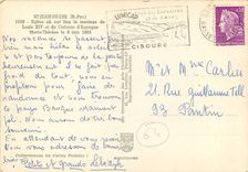 CPM St Jean de Luz B Pyr Eglise ou eut lieu le mariage de Louis XIV et de l'infante d'Espagne Maria 