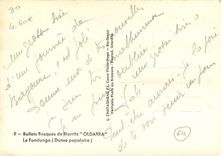 CPM Ballets Basques de Biarritz Oldarra Le Fandango