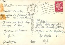 CPM Lyon Colline de Fourviere les Theatres Romaines 