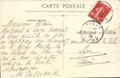 Vichy- Un coin du Parc a l'heure de la Musique-CPA