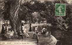 Vichy-Un coin du Nouveau Parc-CPA