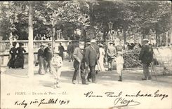 Vichy-Un Coin du Parc-CPA