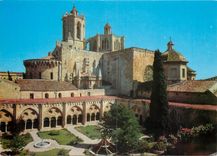 CPM Costa Dorada Tarragona Cathedrale Jardin de le cloitre et clocher 