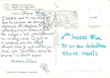 CPM Megeve Haute Savoie Le Mont Blanc vu du Jaillet Ski