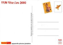 CPM Faites vos vœux pour l'an 2000