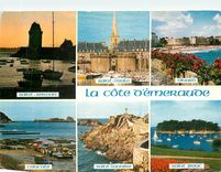 CPM La Cote d'Emeraude St Servan la tour Solidor St Malo la Grande Porte 