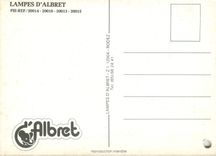 CPM Lampes d'Albret Pie Ref 