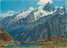 CPM Paysages de l'Oisans Le Lac Lerie et la Meije 
