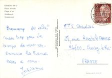 CPM Gandia Plage d'or 