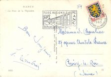 CPM Nancy Le Parc de la Pepiniere 