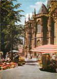 CPM Bad Aachen Blumenmarkt am Dom 