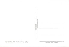 CPM Cathedral de Vich Pintura de Sent Jenis expulsa a los mercaderes del Templo