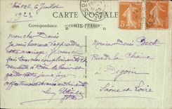 Southern Jura-Chatel-dimension - CPA