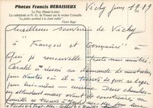 CPM Le Puy (Haute Loire) La cathedrale et N D de France sur le rocher Corneille la priere sembalit a