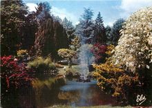 CPM Vichy Joli coin dans le parc