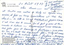 CPM Vichy Joli coin dans le parc