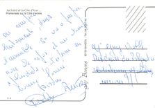 CPM Au soleil de la Cote d'Azur Promenade sur la Cote Varoise