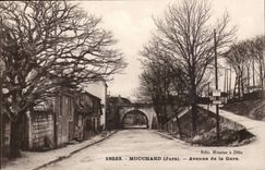 The Jura Picturesque-Informer Avenue of the Station - CPA