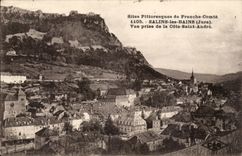 The Jura Picturesque-Saline-the-Baths Seen from of the Saint-Andrew Dimension - CPA
