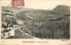 The Jura Picturesque-Saline-the-Baths Saint-Joseph-CPA Viaduct