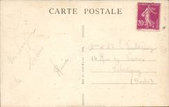 The Picturesque Jura Saline-the-Baths Furious the Dome of Our-Lady Liberator-CPA