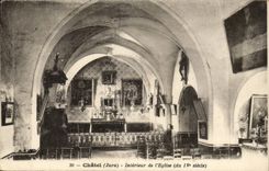 The Picturesque Jura Chatel- Interior of the IV centuryold Church