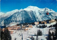 CPM Courchevel 1850 (Savoie) Vue generale depuis les pentes de la Loze le Telecabine et le Teleski