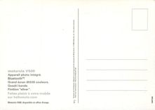 CPA Appareil photo integre Bluetooth Motorola